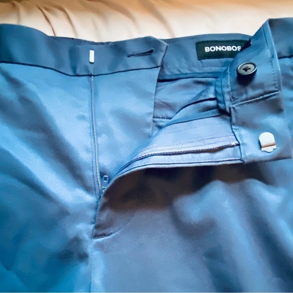 Bonobos Weekday Warrior Chino Trousers Pants Size 32 Wrinkle Free Dress Pants - Picture 8 of 16